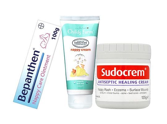 Nappy rash products 